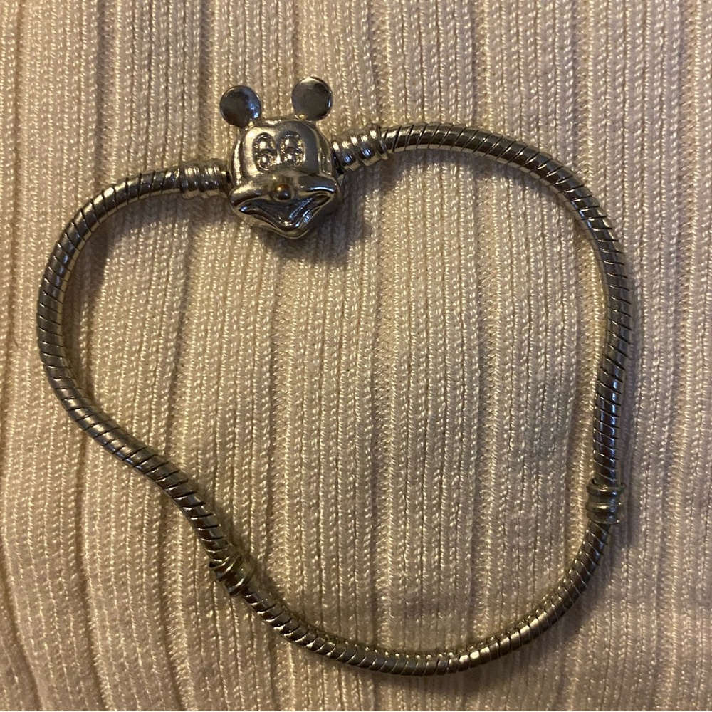 Mickey Mouse Silver Bracelet